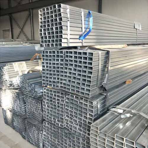 hot rolled welded rectangular galvanized steel tube GI square steel tube pipe